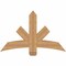 Ekena Millwork Alberta Smooth Timber Gable Bracket, Western Red Cedar, 48"W x 30"H x 5 1/2"D x 5 1/2"F, 15/12 Pitch GBW048X30X0606ALB00SWR - alternate 1